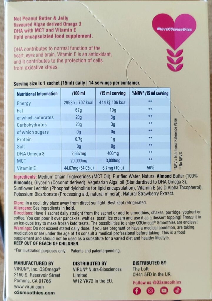 Omega3: how do I get them? calorias