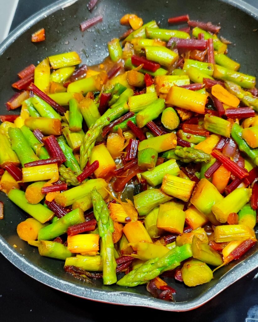 Pasta with vegetables: great if you prepare it yourself! pasta